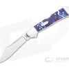 Case Mini Copperlock Smooth Patriotic Kirinite Back Lock Knife 11211