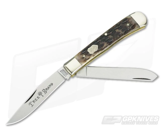 Boker Trapper Appaloosa Bone
