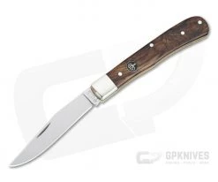 Boker Solingen Trapper Desert Ironwood Single Blade Slip Joint Folder 112565