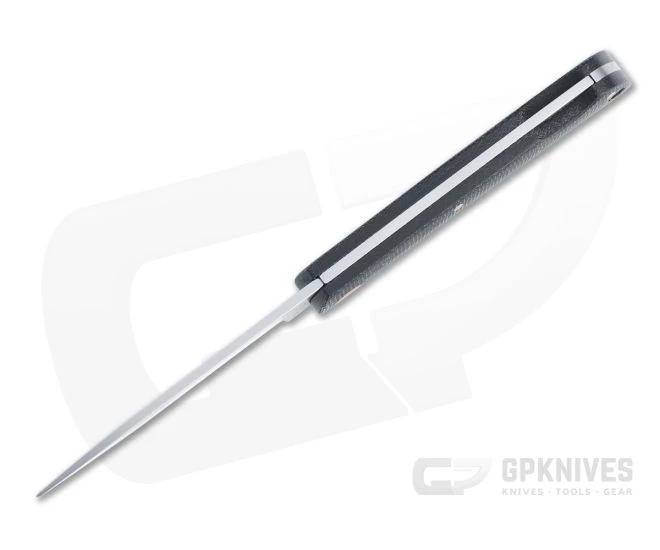 Boker Solingen Rangebuster Blasted N690 Black Micarta Back Lock Folder 112914 - Image 3