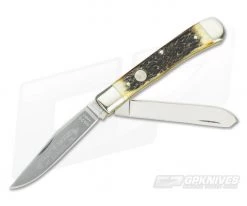 Boker Trapper Genuine Stag