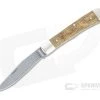 Boker Solingen Trapper Asbach Uralt Nichols Damascus Brandy Barrel Oak Slip Joint Folder 116004DAM