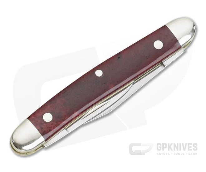 Boker Solingen Pen Knife Classic Smooth Red Bone Slip Joint 118288SS - Image 2