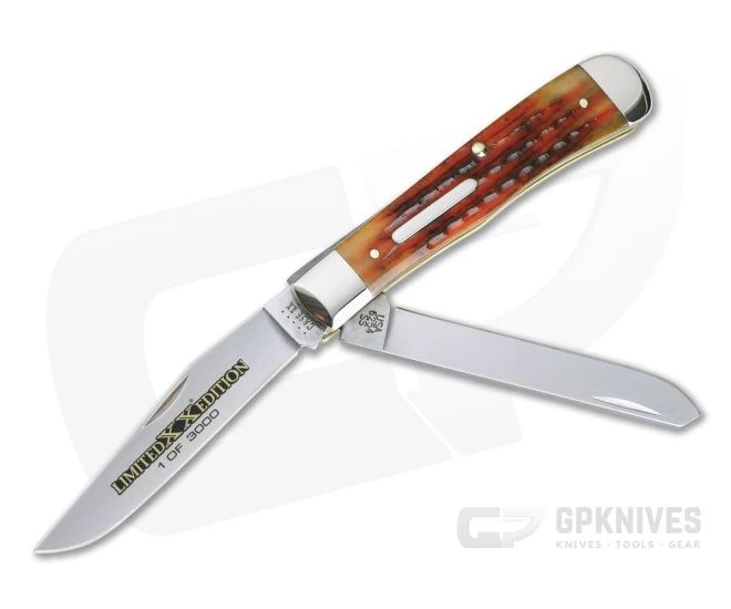 Case Trapper Limited XX Edition Series XXXVI Second Cut Autumn Bone 12181