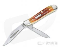 Case Peanut Limited XX Edition Series XXXVI Second Cut Autumn Bone 12186