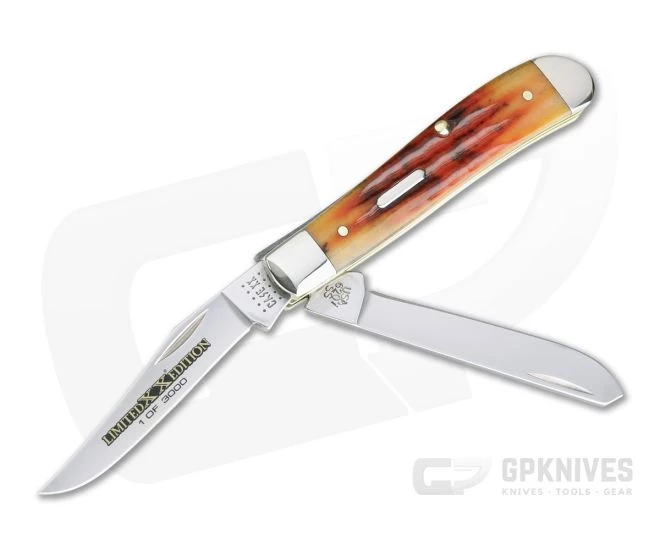 Case Mini Trapper Limited XX Edition Series XXXVI Second Cut Autumn Bone 12188