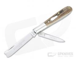 Queen Schatt & Morgan 2008 Series XVIII One Arm Mini Barlow Mammoth Ivory Slip Joint 122367