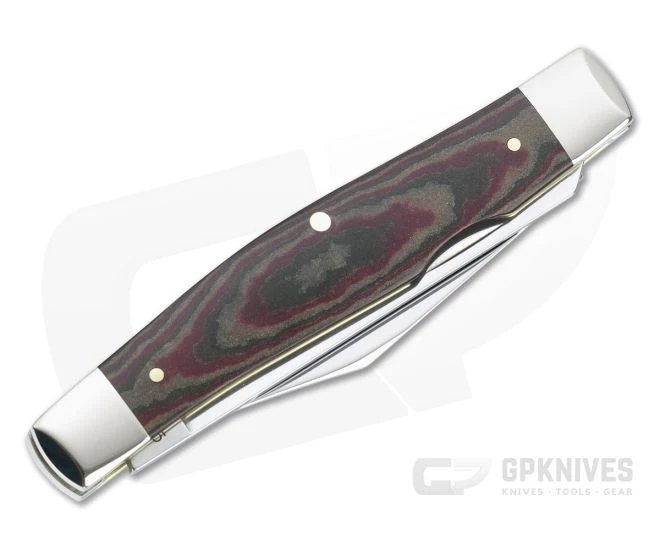 Case Moose Smooth Rustic Red Richlite Slip Joint 13623 - Image 2