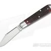 Tidioute Cutlery #14 Clip Blade Lick Creek Boys Knife Red Jig Bone