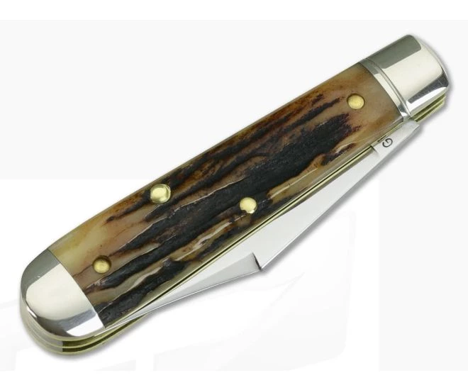 Northfield UN-X-LD #14 2 Blade Lick Creek Boys Knife Sambar Stag 05 - Image 2