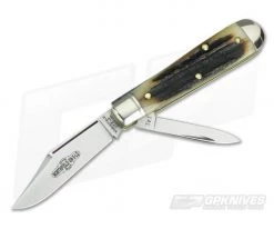 Northfield UN-X-LD #14 2 Blade Lick Creek Boys Knife Sambar Stag 06