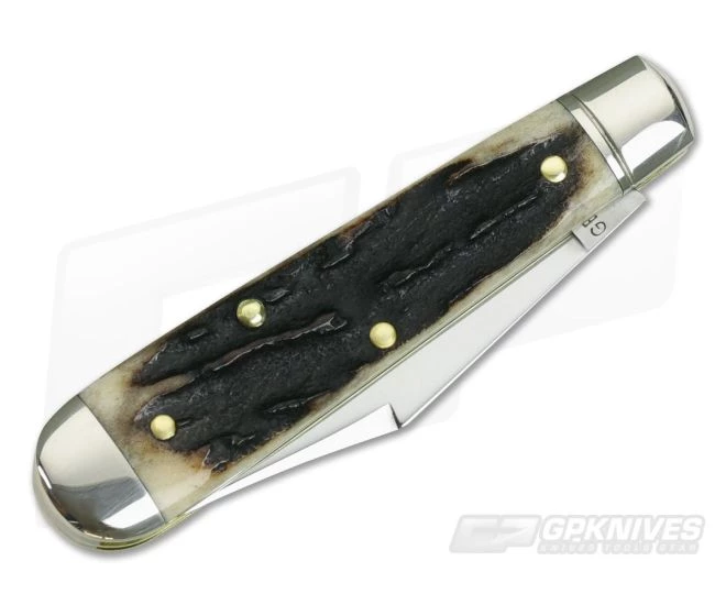 Northfield UN-X-LD #14 2 Blade Lick Creek Boys Knife Sambar Stag 06 - Image 2