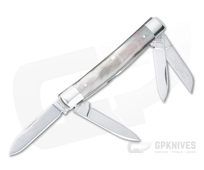 Queen Schatt & Morgan 2007 Series XVII Mini Congress Black Lip Pearl Slip Joint 154230