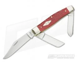 Case Large Stockman Red Sycamore Wood Handle 17141