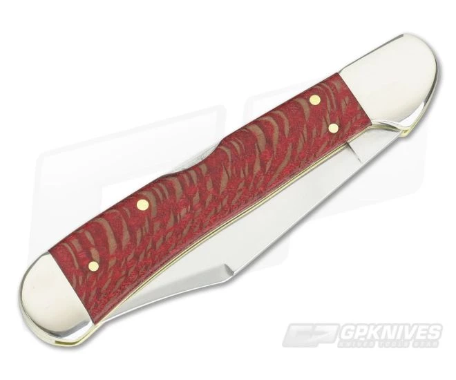 Case Copperlock Red Sycamore Wood Handle Back Lock 17143 - Image 2