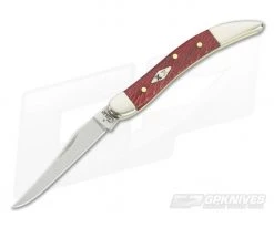 Case Tiny Toothpick Red Sycamore Wood Handles 17144