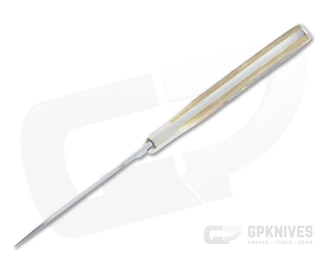 Case BackPocket Sawcut Jig Barehead Amber Bone Slip Joint Folder 17892 - Image 3