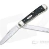 Case Trapper Rough Black Synthetic Slip Joint Folder 18221