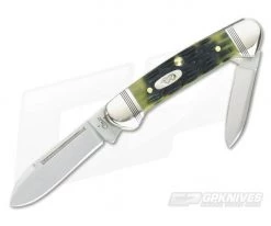 Case Baby Butterbean Crandall Olive Green Jigged Bone 22543