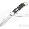 Case Folding Hunter Black Canvas Handle w/ Leather Sheath 23131