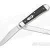 Case Trapper with Pocket Clip Black Canvas Handle 23137