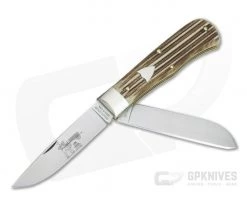 Tidioute #23 Trapper Two-Blade Woodland Micarta 235220