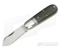 Tidioute Cutlery #25 Barlow OD Green Linen Micarta