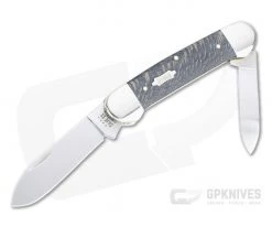 Case Canoe Smooth Black Sycamore Wood Slip Joint 25574