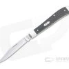 Case Slimline Trapper Smooth Black Sycamore Wood Slip Joint 25575