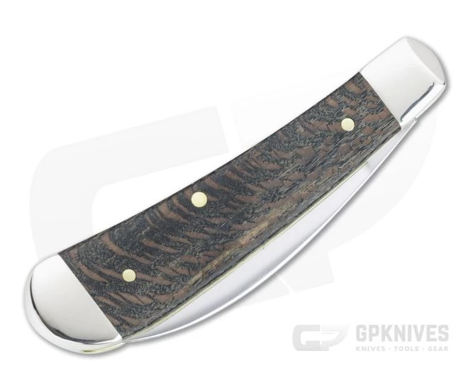 Case Sway Back Jack Smooth Black Sycamore Wood Slip Joint 25577 - Image 2