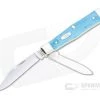 Case Swell Center Jack Small Tru-Sharp Caribbean Blue Bone Sawcut Jig Slip Joint Folder 25587