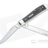Case Mini Trapper Smooth Black and Red Micarta Slip Joint 27852