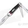Northfield UN-X-LD #29 Stockyard Whittler 3-Blade Blood Red Jigged Bone