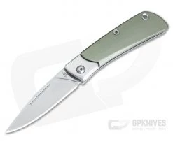 Gerber Wingtip Gentleman's Slip Joint Folder Green 30-001701