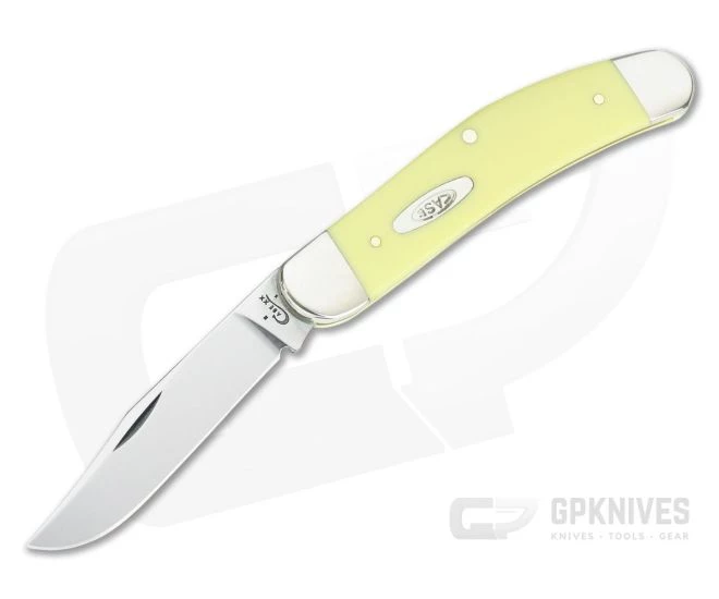 Case Sowbelly Yellow Delrin Handle 30115