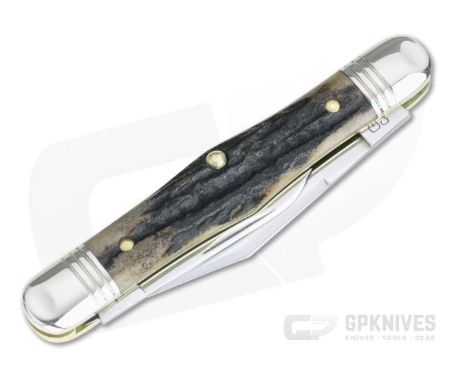 Northfield UN-X-LD #33 Conductor Pen Knife Sambar Stag Slip Joint - Image 2