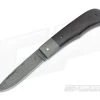 Chuck Hawes Custom Remington Folder Maroon Micarta and Damascus