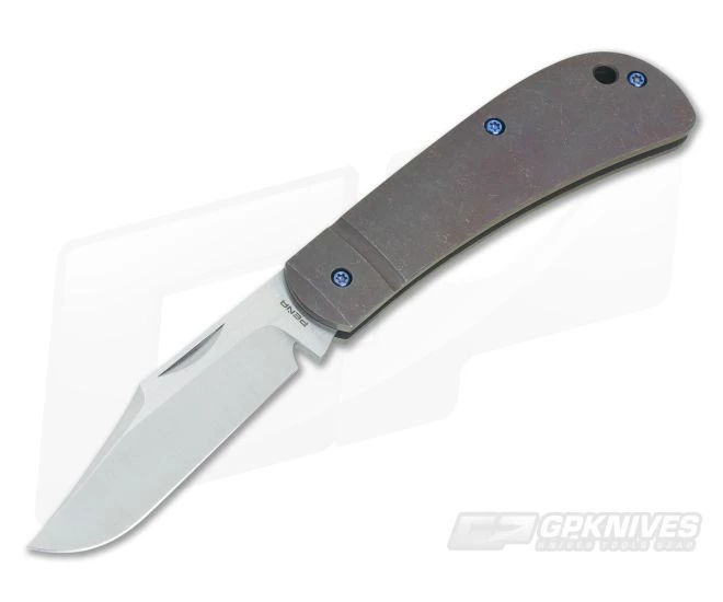 Enrique Pena Custom Lanny's Clip Point Titanium Slipjoint 3475