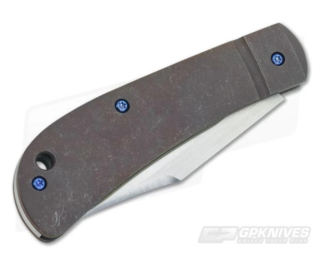 Enrique Pena Custom Lanny's Clip Point Titanium Slipjoint 3475 - Image 2