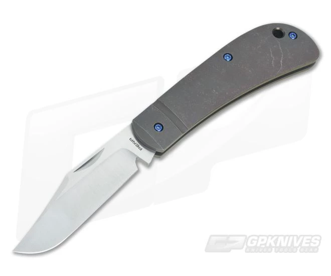 Enrique Pena Custom Lanny's Clip Point Titanium Slipjoint 3476