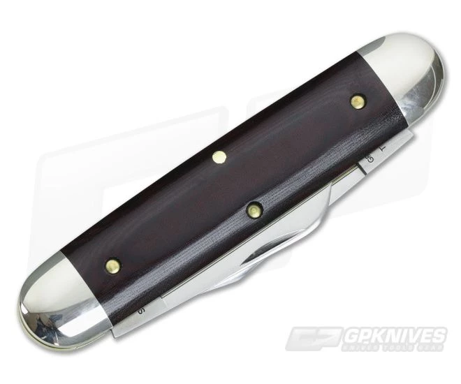 Tidioute Cutlery #35 Churchill Maroon Micarta - Image 2