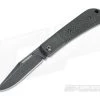 JE Made Slipjoint Black Stonewash S35VN Carbon Fiber