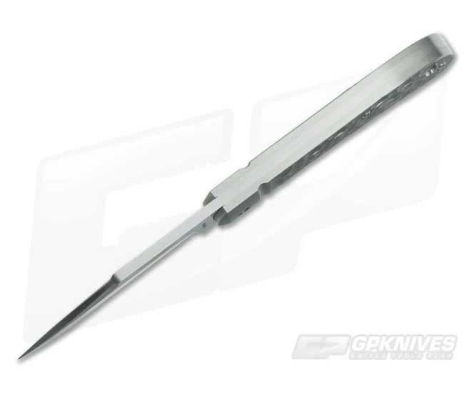 Enrique Pena Custom Lanny's Clip Point Jigged Grey Titanium Slipjoint 3657 - Image 3