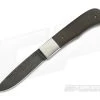 Chuck Hawes Custom Green Canvas Micarta Remington Burl Pattern Damascus Blade