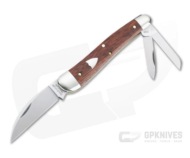 Tidioute #38 English Whittler Bloodwood 3-Blade Slip Joint 380321