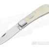 Pepe Jalomo Custom Zulu White Paper Micarta CPM154 Spear Point Slip Joint