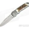JE Made Loveless New York Special Slip Joint Stag Inlays Bolstered S35VN 3902