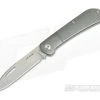 JE Made Zulu Tribal Spear Point Slip Joint Bolstered Titanium w/Clip S35VN
