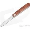 Hiroaki Ohta Knives Light Folder OLF Amboyna Burl D2 Slip Joint 4011