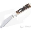 Case Mini Copperlock Peach Seed Jigged Brown Bone Back Lock Knife 42655